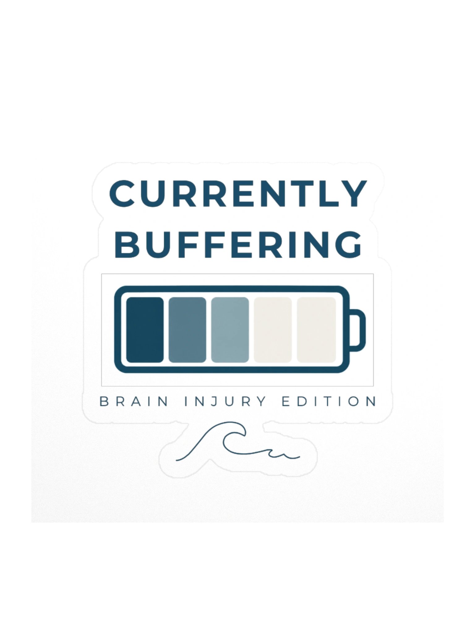 Currently Buffering (Sticker) product image (1)