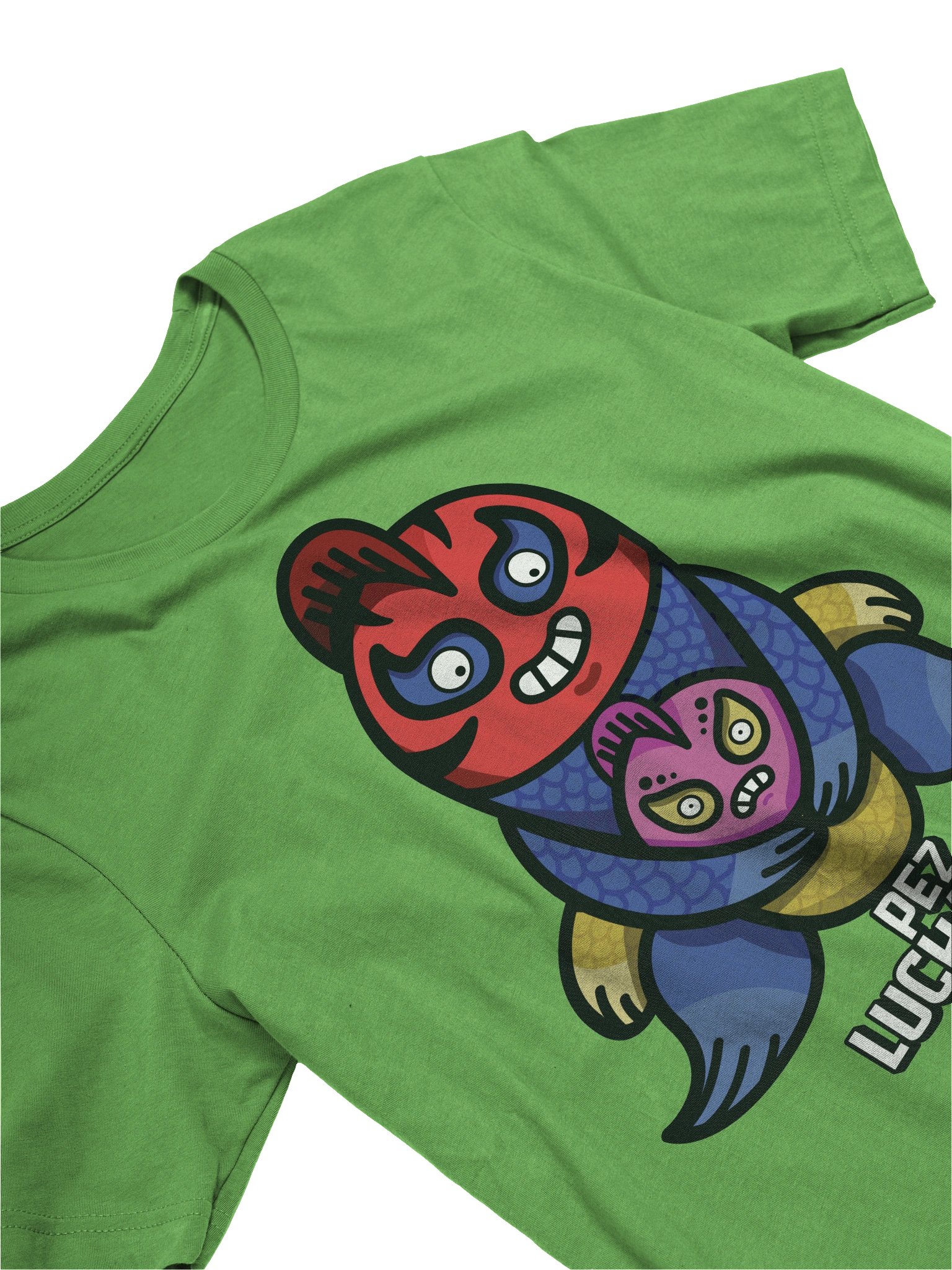Pez Luchador Super Soft T-Shirt product image (3)