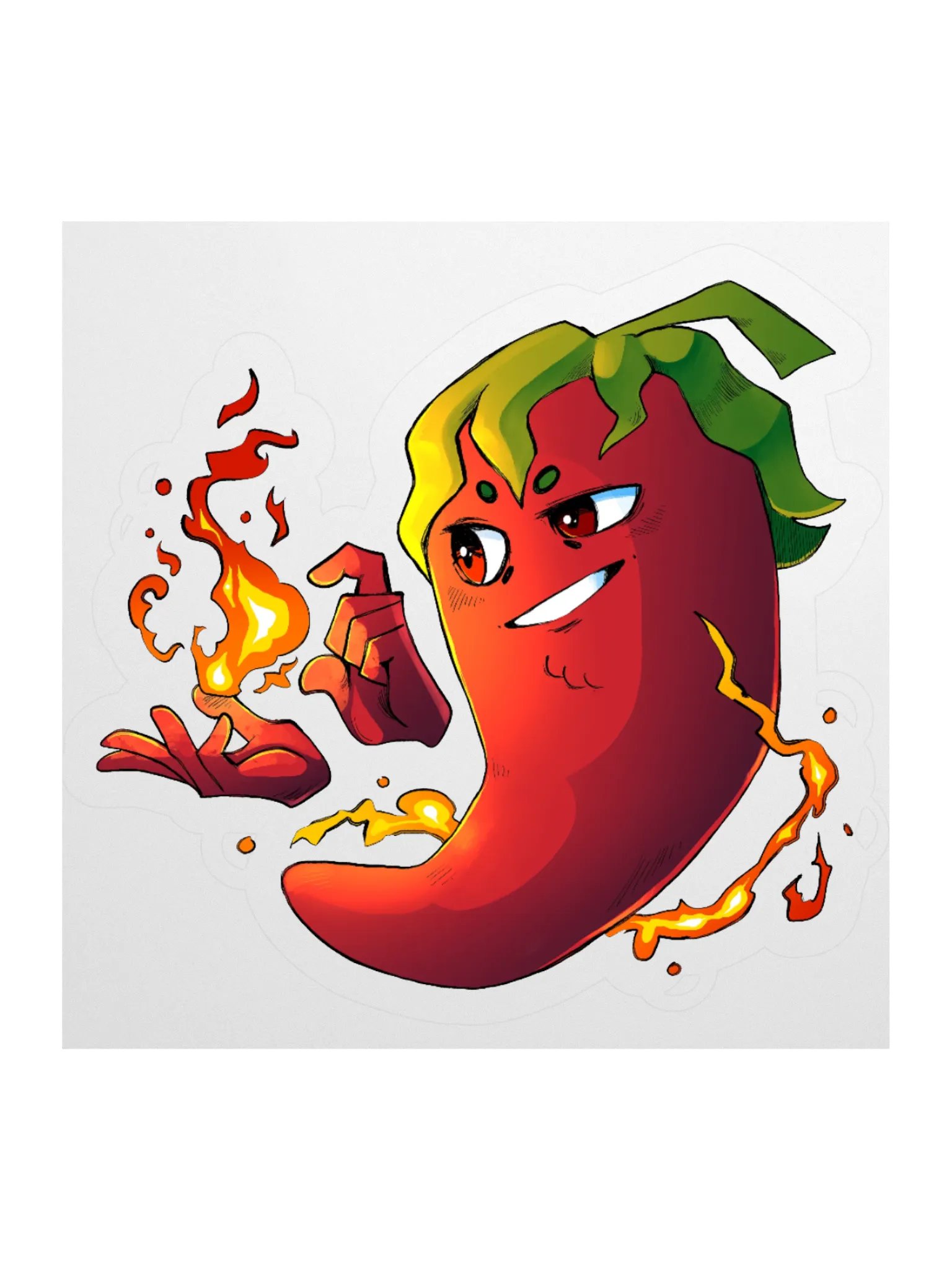 Pepper Logo Sticker product image (3)