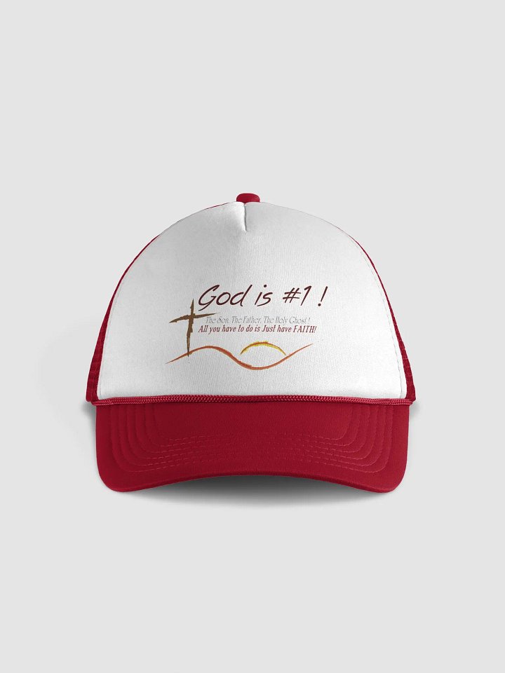 God is#1 hat product image (1)
