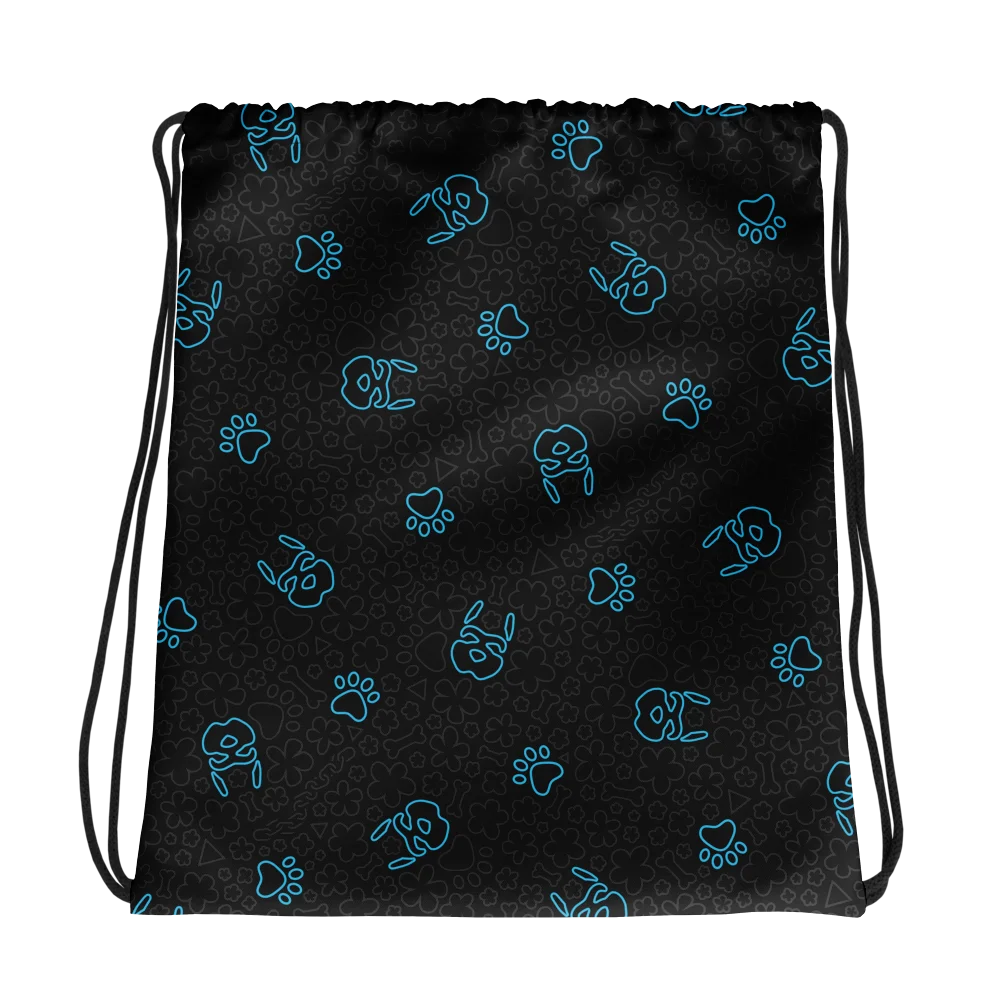 Psych Drawstring Bag - Night Blue product image (1)