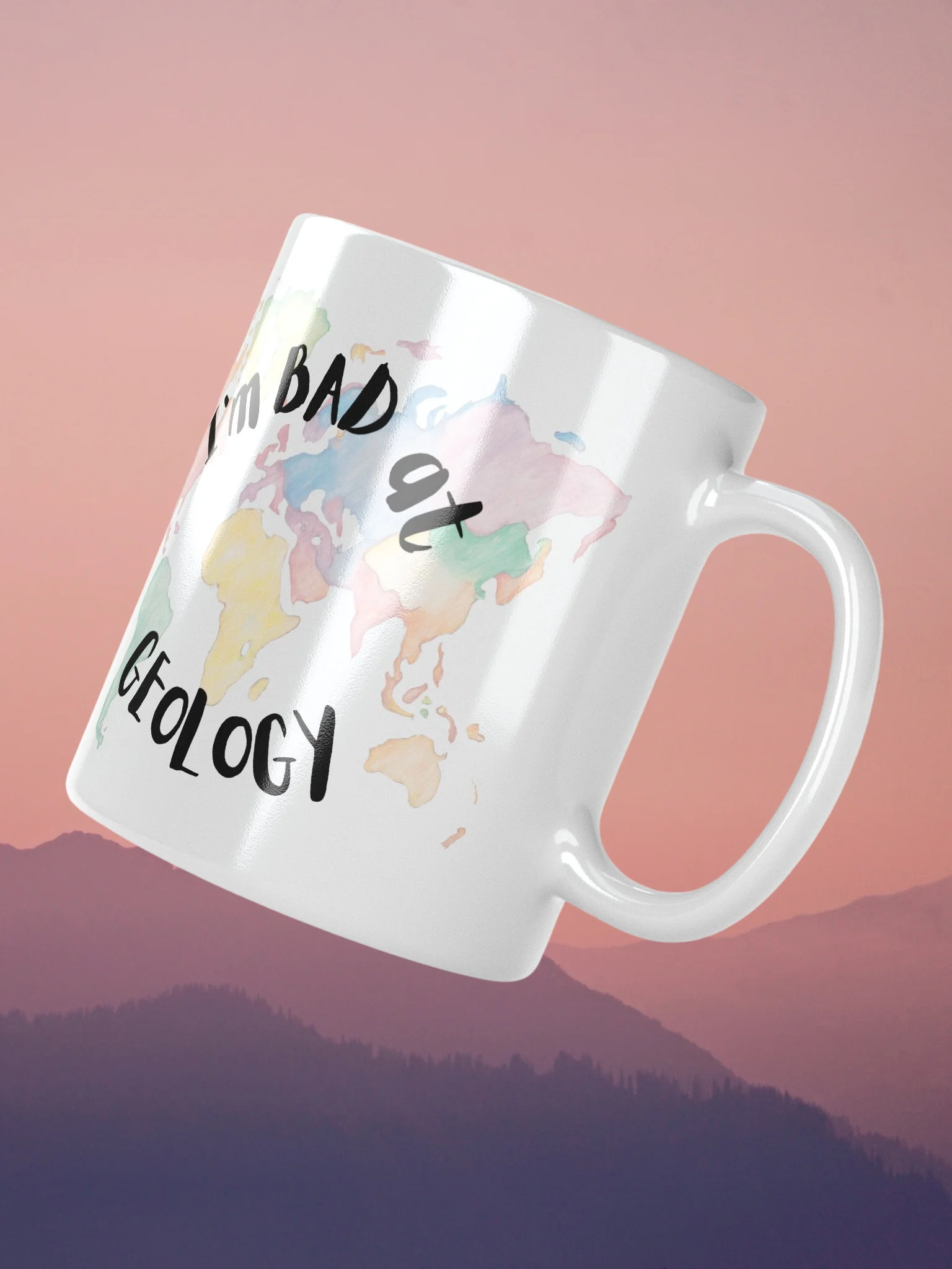 Bad at Geology Mug product image (4)