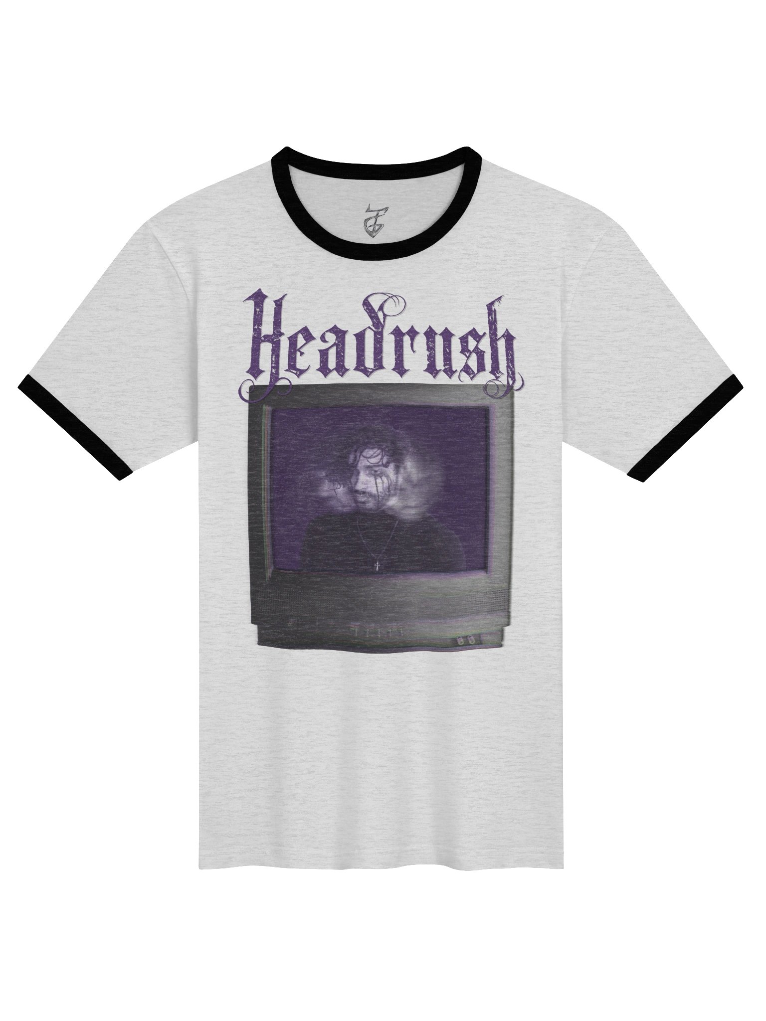 Headrush TV Ringer Tee product image (1)