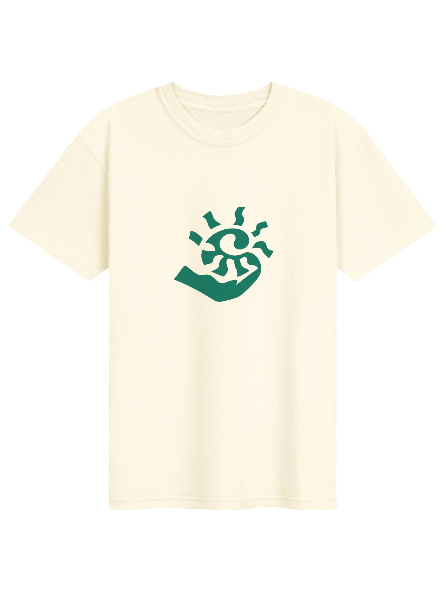 It's Time to LIVE Logo Tee — Natural product image (3)