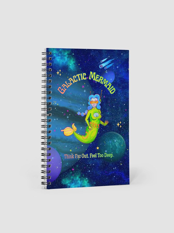 Galactic Mermaid Journal: Think far out feel too deep product image (1)