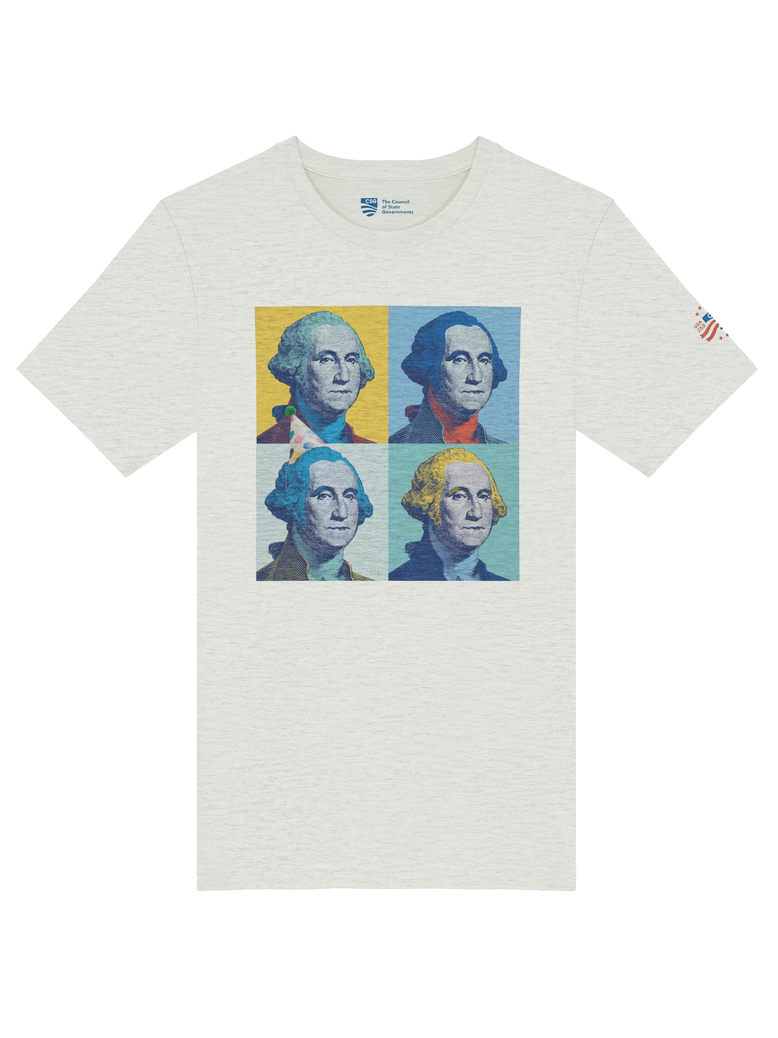 “Party Like It’s 1776” — George Washington Tee product image (5)