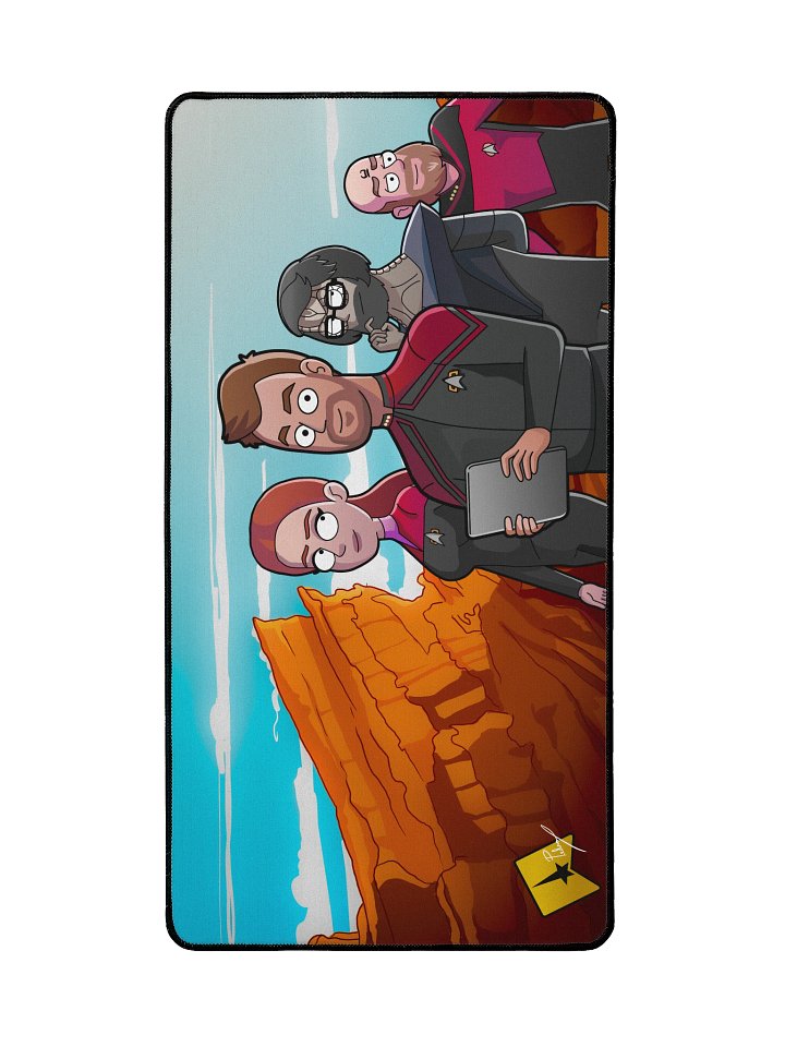 TrekCulture: Away Team Desktop Mat product image (2)