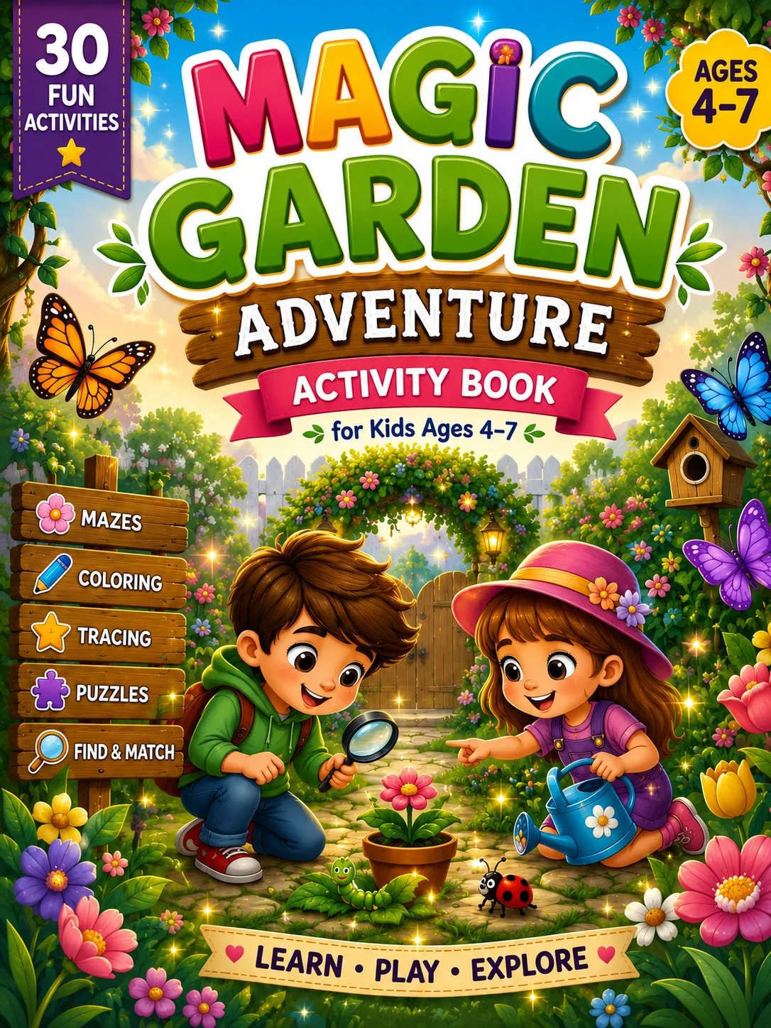 Magic Garden Adventure Activity Book product image (1)