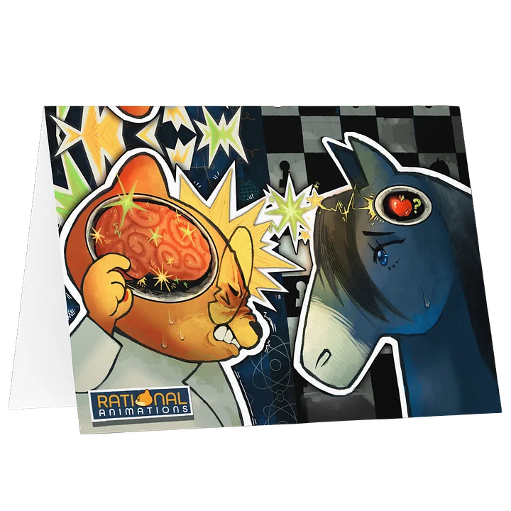 Clever Hans Postcard product image (1)
