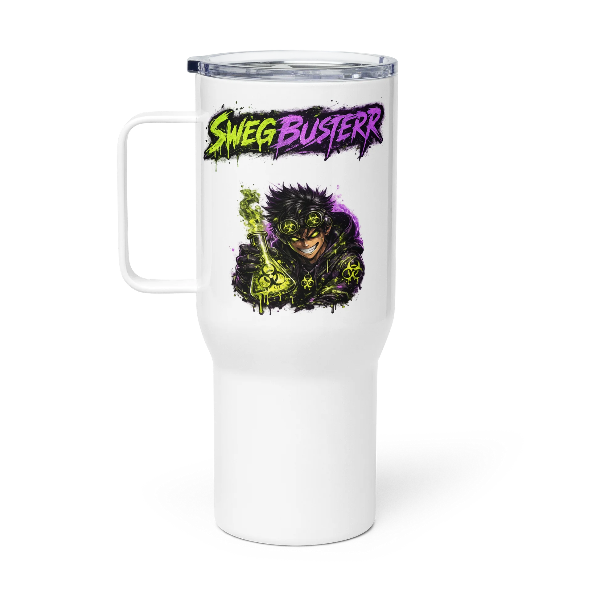 SWEG BUSTER Neon Chaos Travel Mug (25 oz) product image (1)