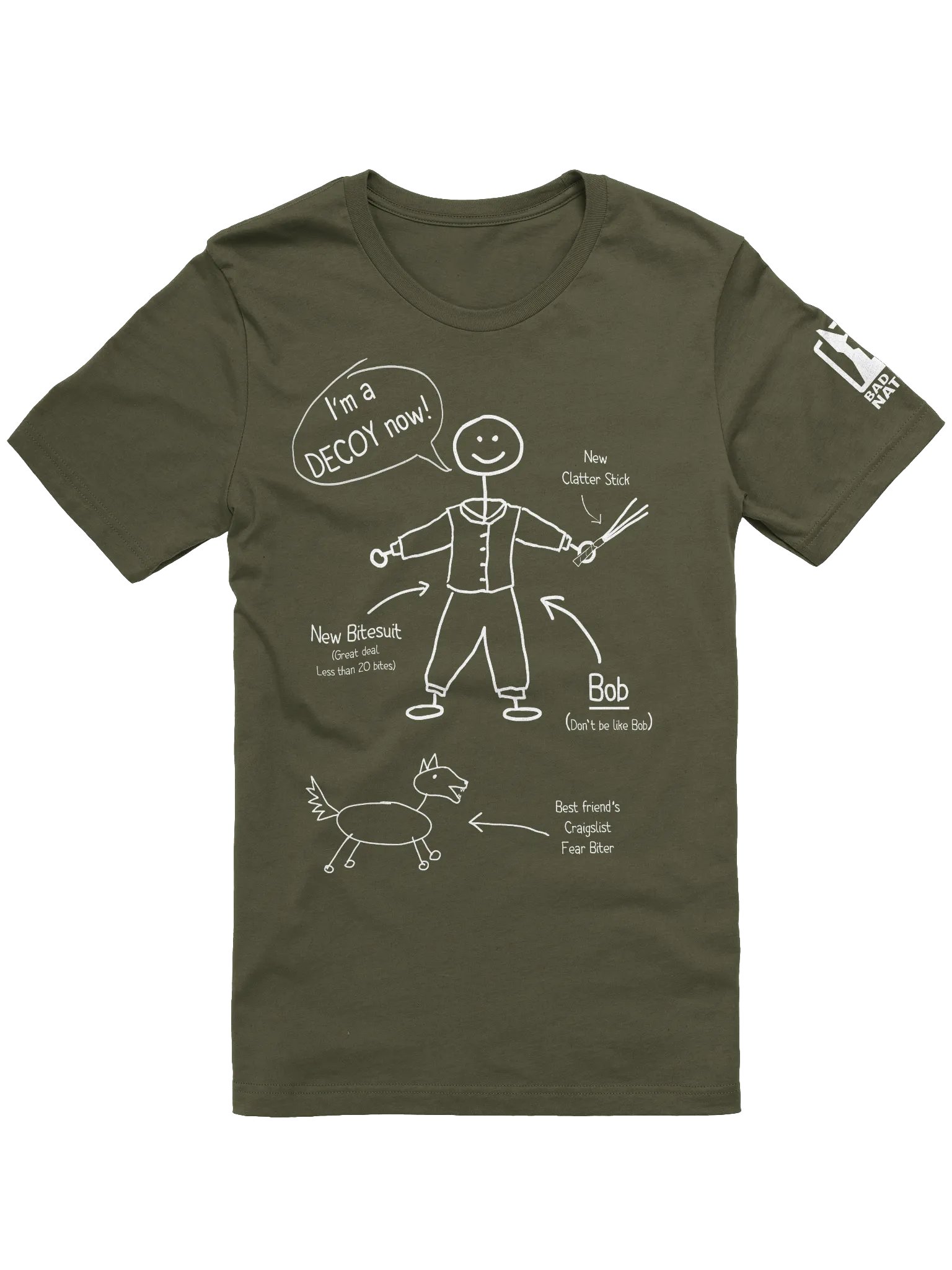 I'm a Decoy Now! - Premium Adult Unisex T-shirt ***New larger print! product image (1)