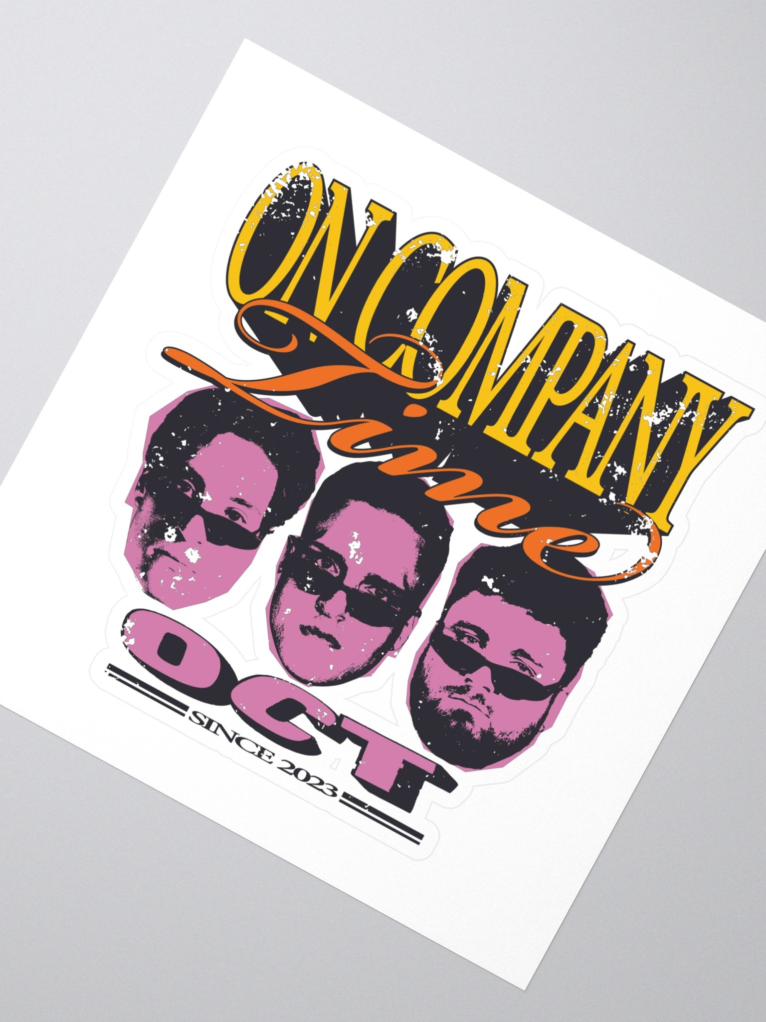 Retro Logo Sticker product image (2)