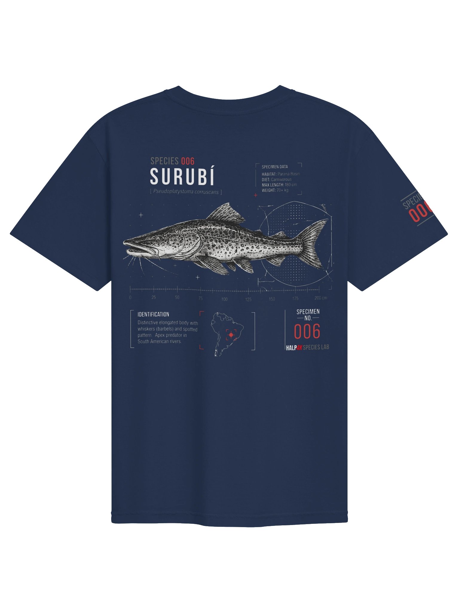 Remera HALP4K Species Lab – Surubí 006 product image (8)