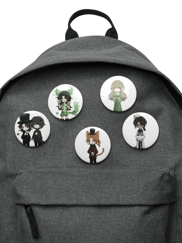 St. Patrick's Day Chibi Badges product image (8)