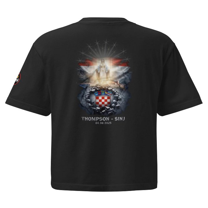 Fire Cross Women's Boxy Tee Thompson Hipodrom Sinj product image (1)