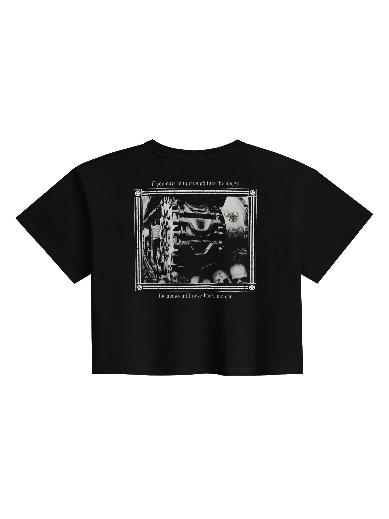 FEEL THE FEAR CROPTOP BACKPRINT product image (2)