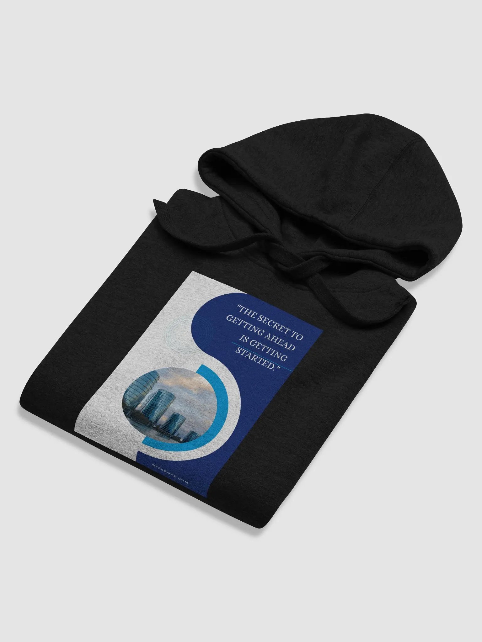 "The secret to getting ahead is getting started." HOODIE product image (6)