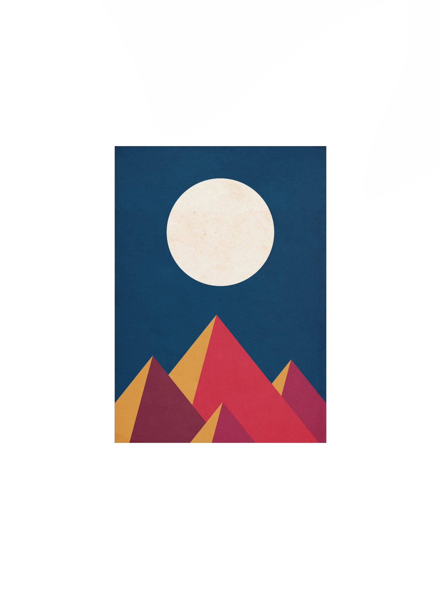 Pyramids art print product image (6)