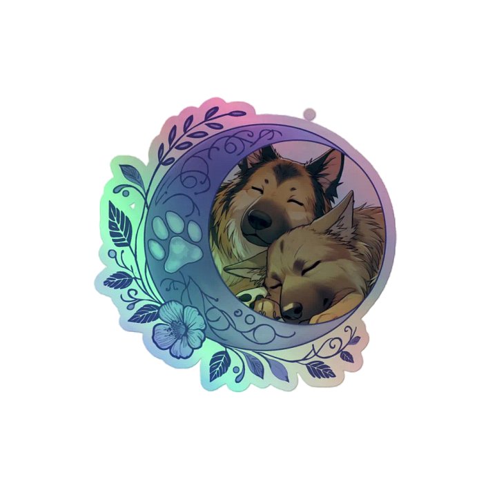 Sleepy Pups Sticker product image (2)