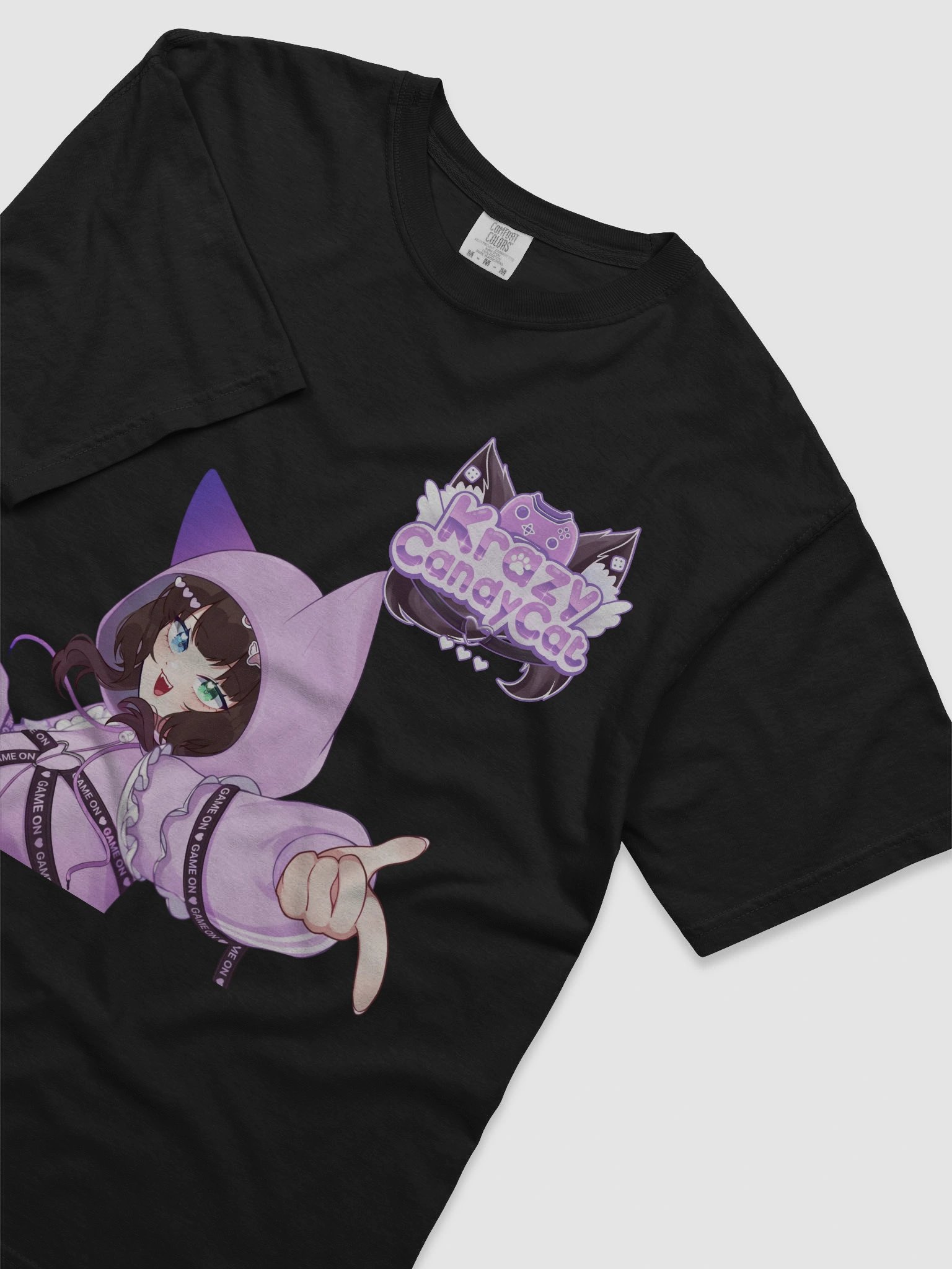 KrazyCandyCat Over-Sized T-Shirt product image (3)