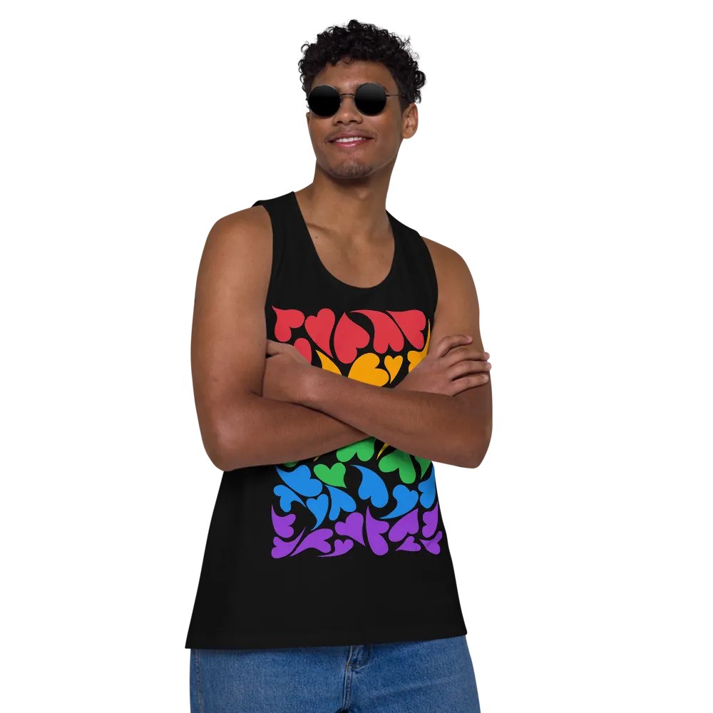 Nestled PRIDE Rainbow Tank Top product image (10)
