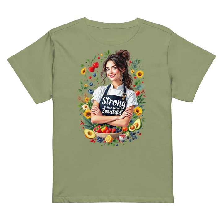 Strong is the New Beautiful Longline Tee product image (32)
