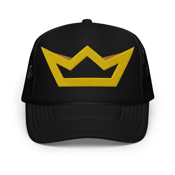 BTV 'Golden Crown' Foam Trucker Hat product image (1)