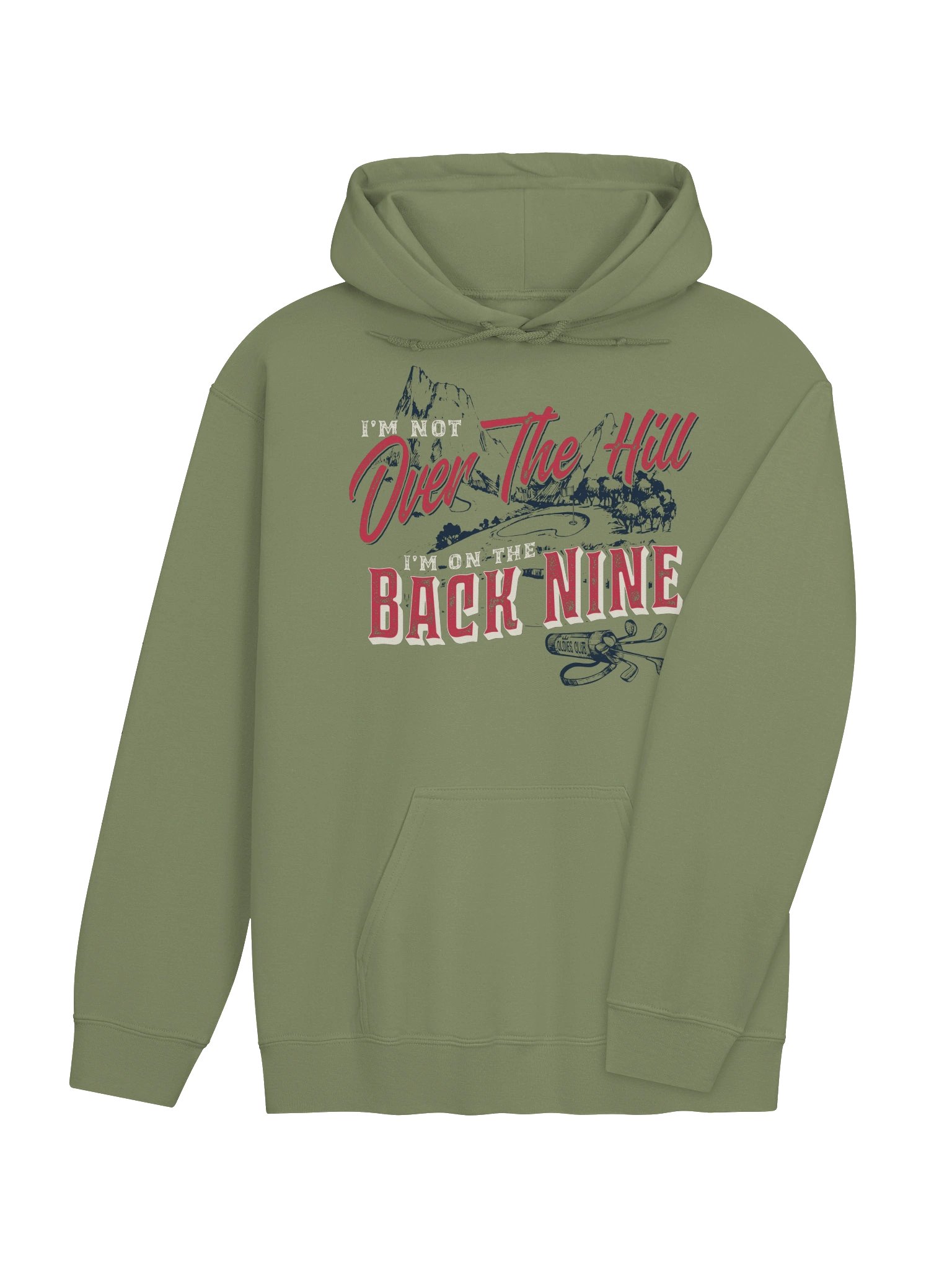 I'm Not Over The Hill, I'm On The Back Nine Hoodie product image (8)