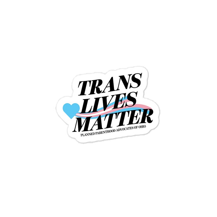 Trans Lives Matter Sticker product image (1)