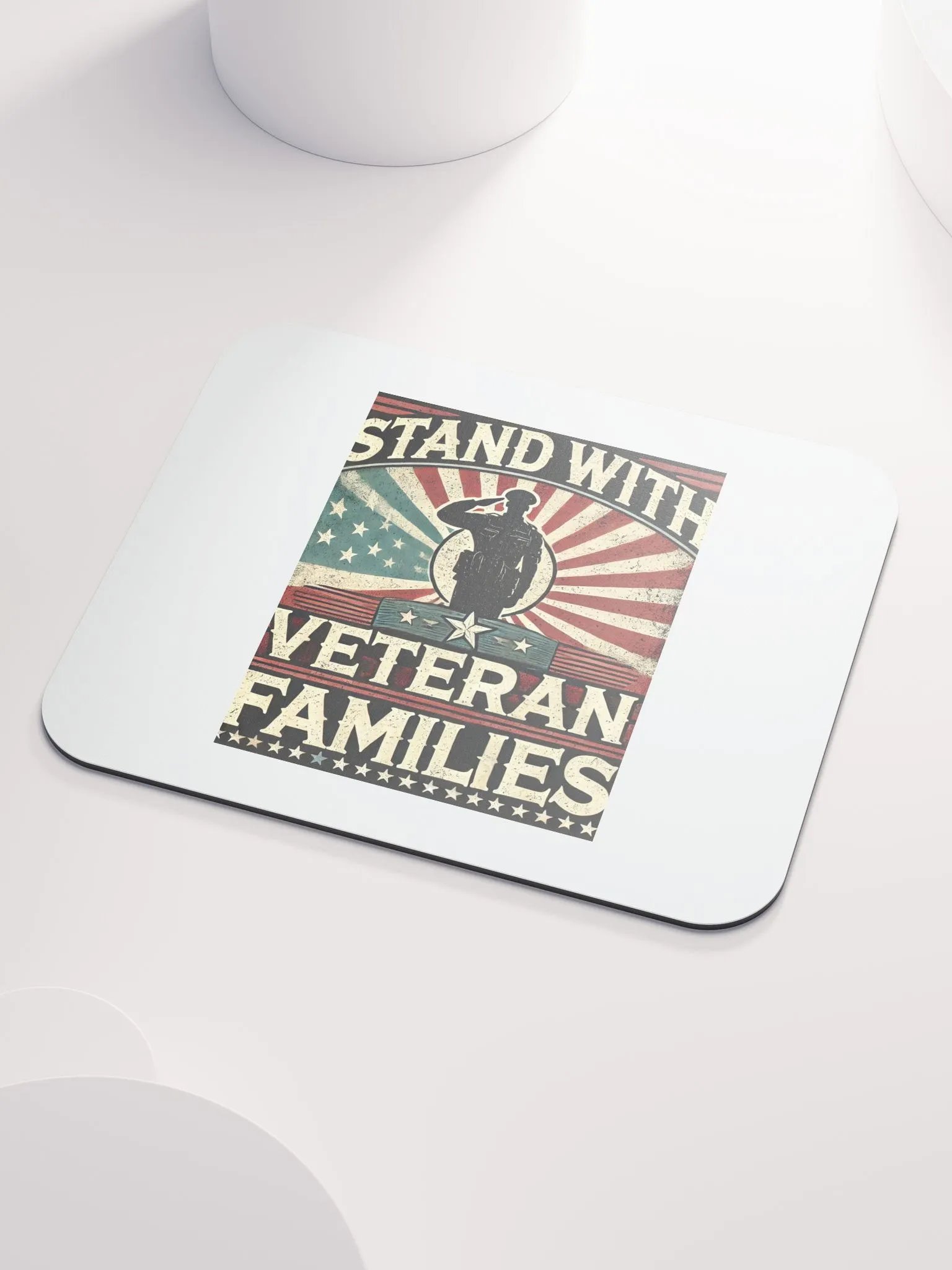 Veteran Salute Mouse Pad product image (3)