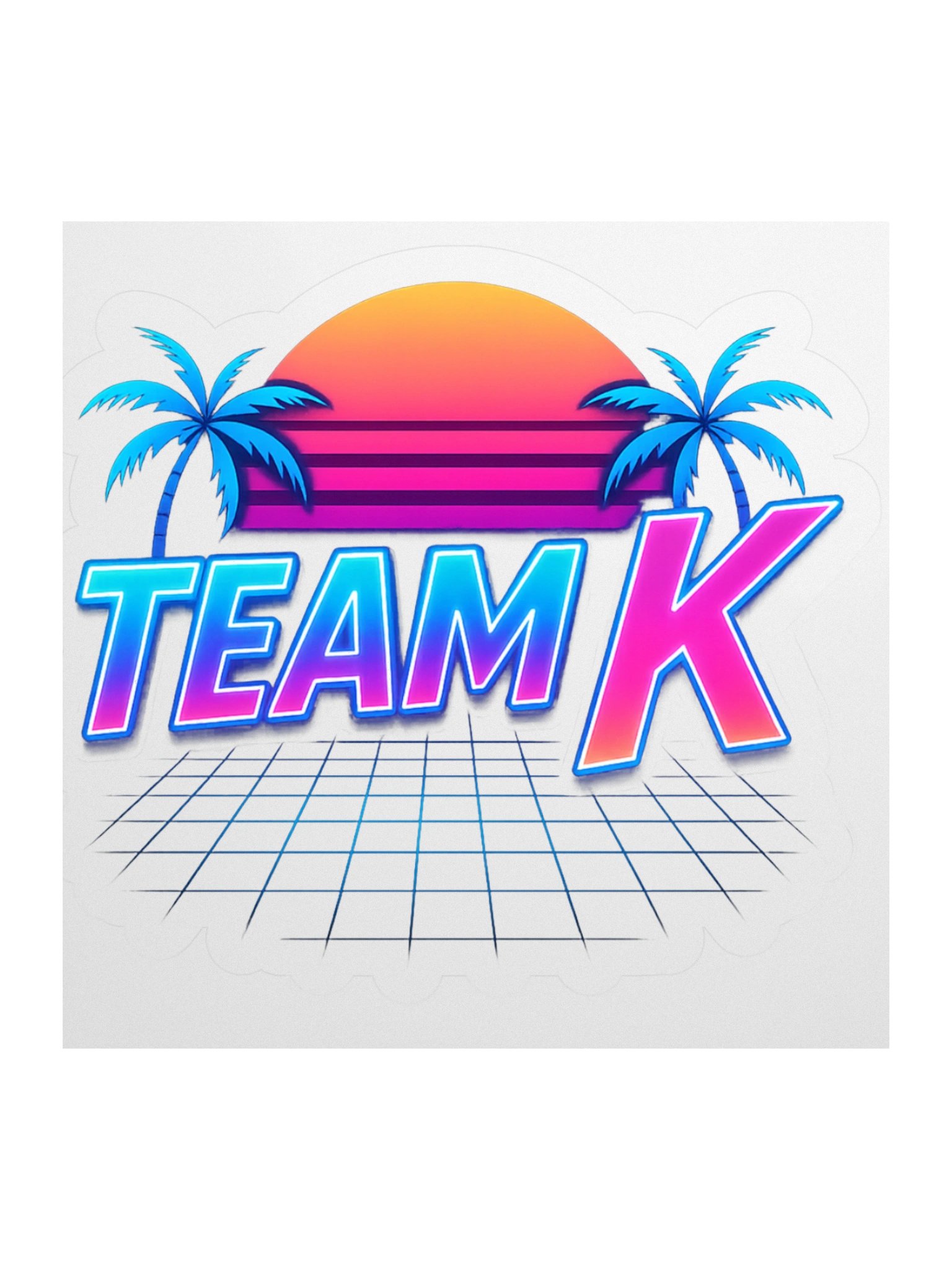 Team K 1980's STICKERS product image (2)