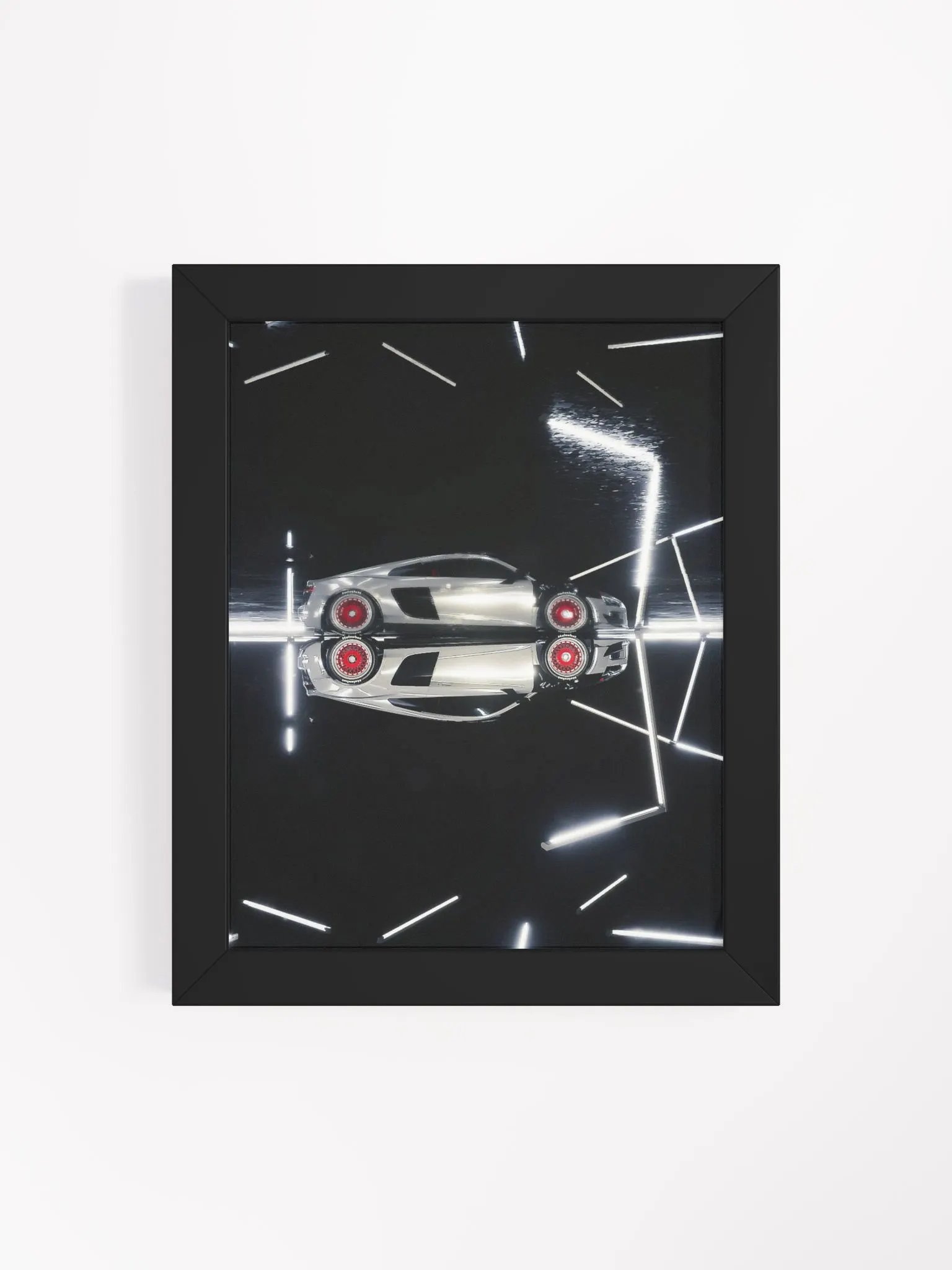 Reflective Speed: Framed Poster product image (4)