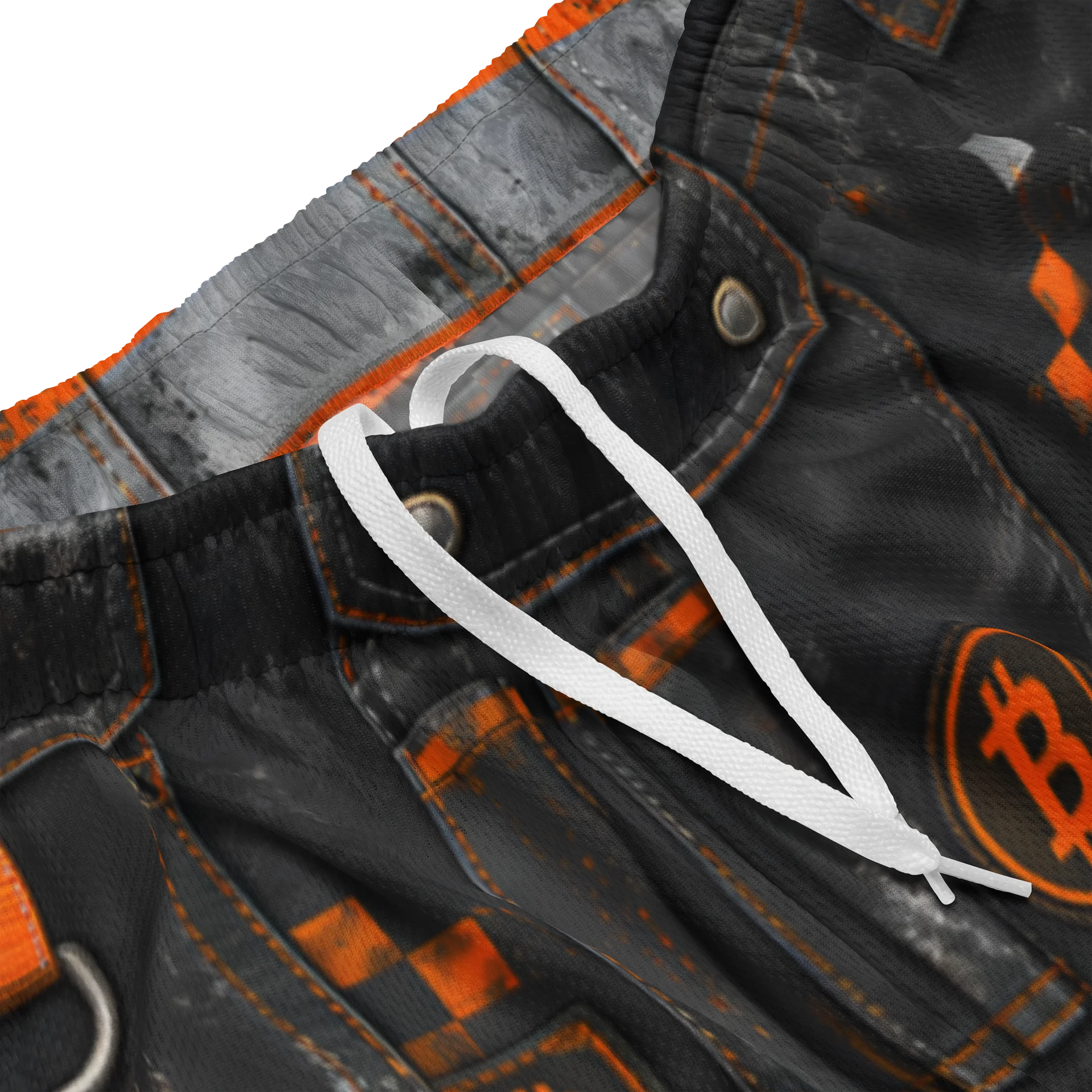 Hash Miner — Bitcoin Crate Mesh Shorts product image (3)