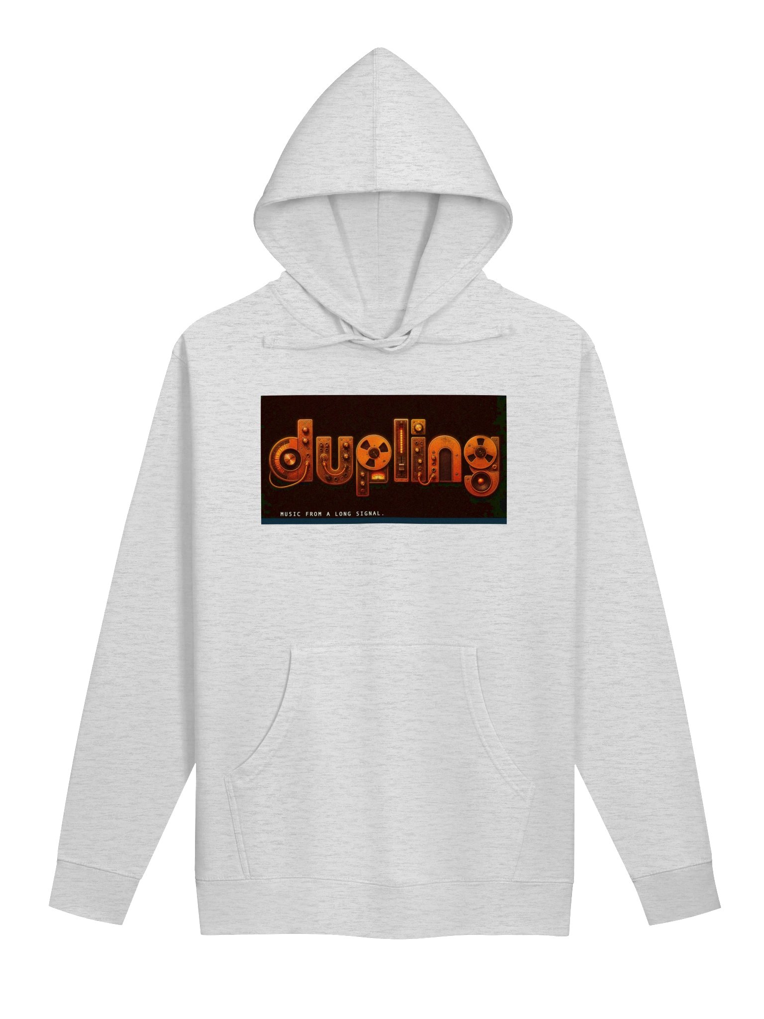 dupling Signal Hoodie (Grey Heather) product image (1)