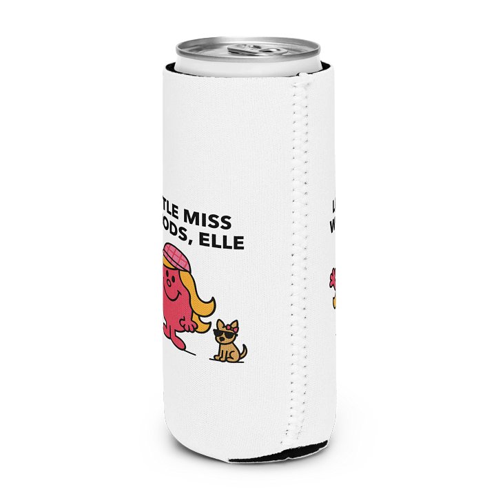 Little Miss Elle Woods Can Cooler – Funny Legally Blonde Coozie for Sorority Fans product image (2)