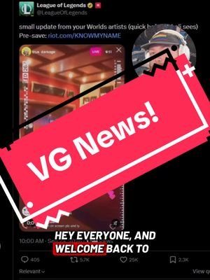 Follow for more news and comments what games you like news about!!  #leagueoflegends #diablov #finalfantasyxiv #dungeonsanddragons #lgbtstreamer 