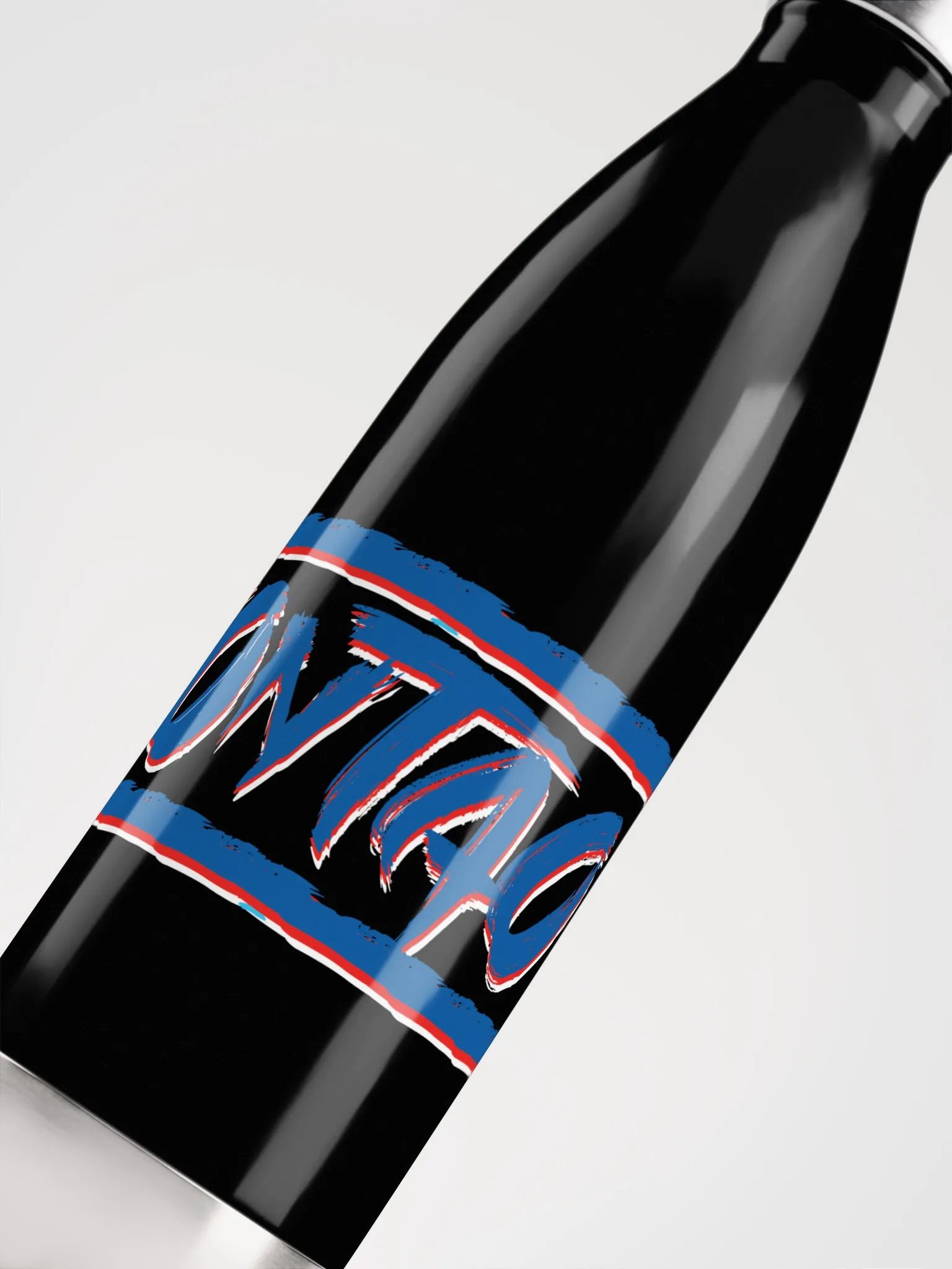 Montao Blue Logo Stainless Steel Water Bottle product image (5)
