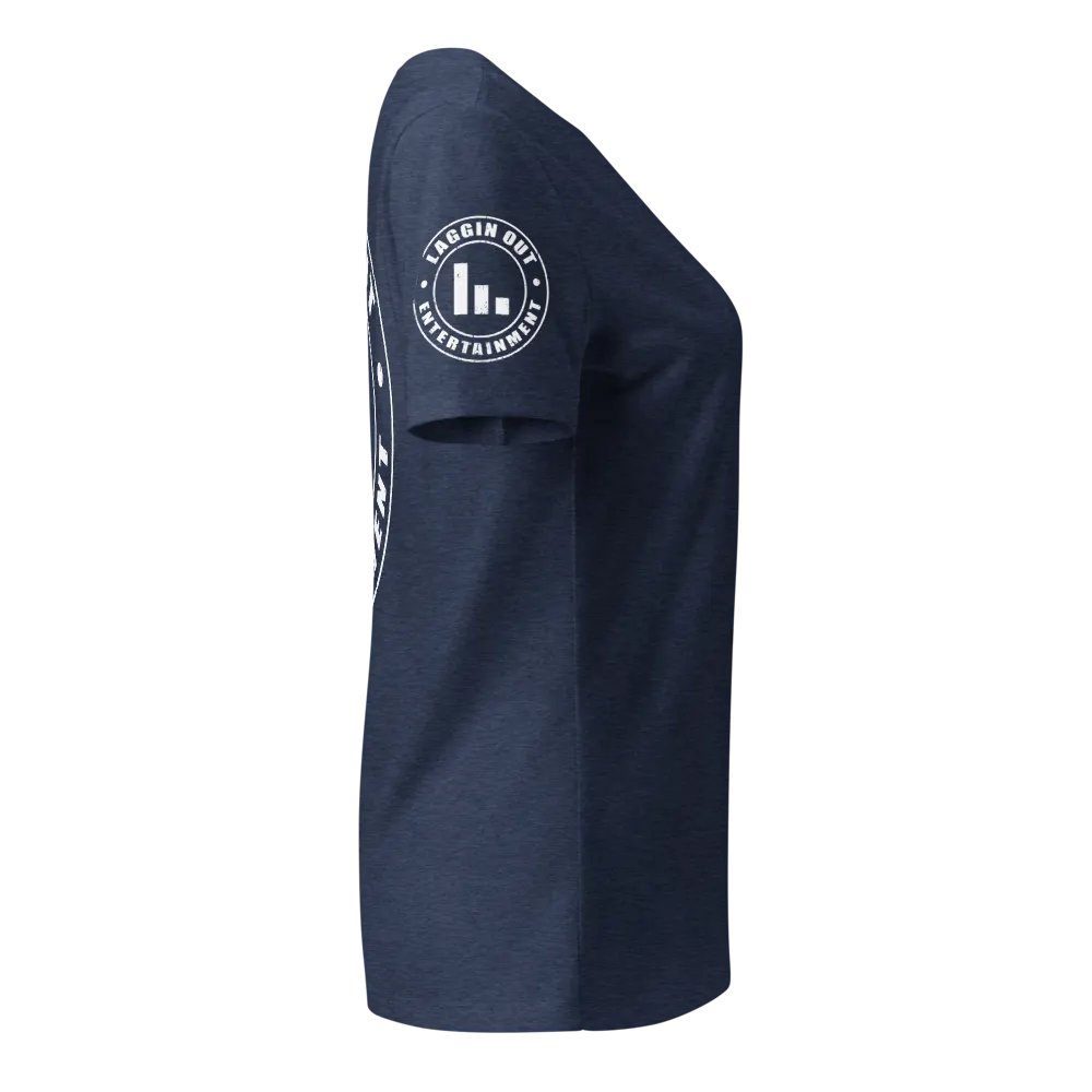 Laggin'Out Navy Blue V-Neck product image (10)