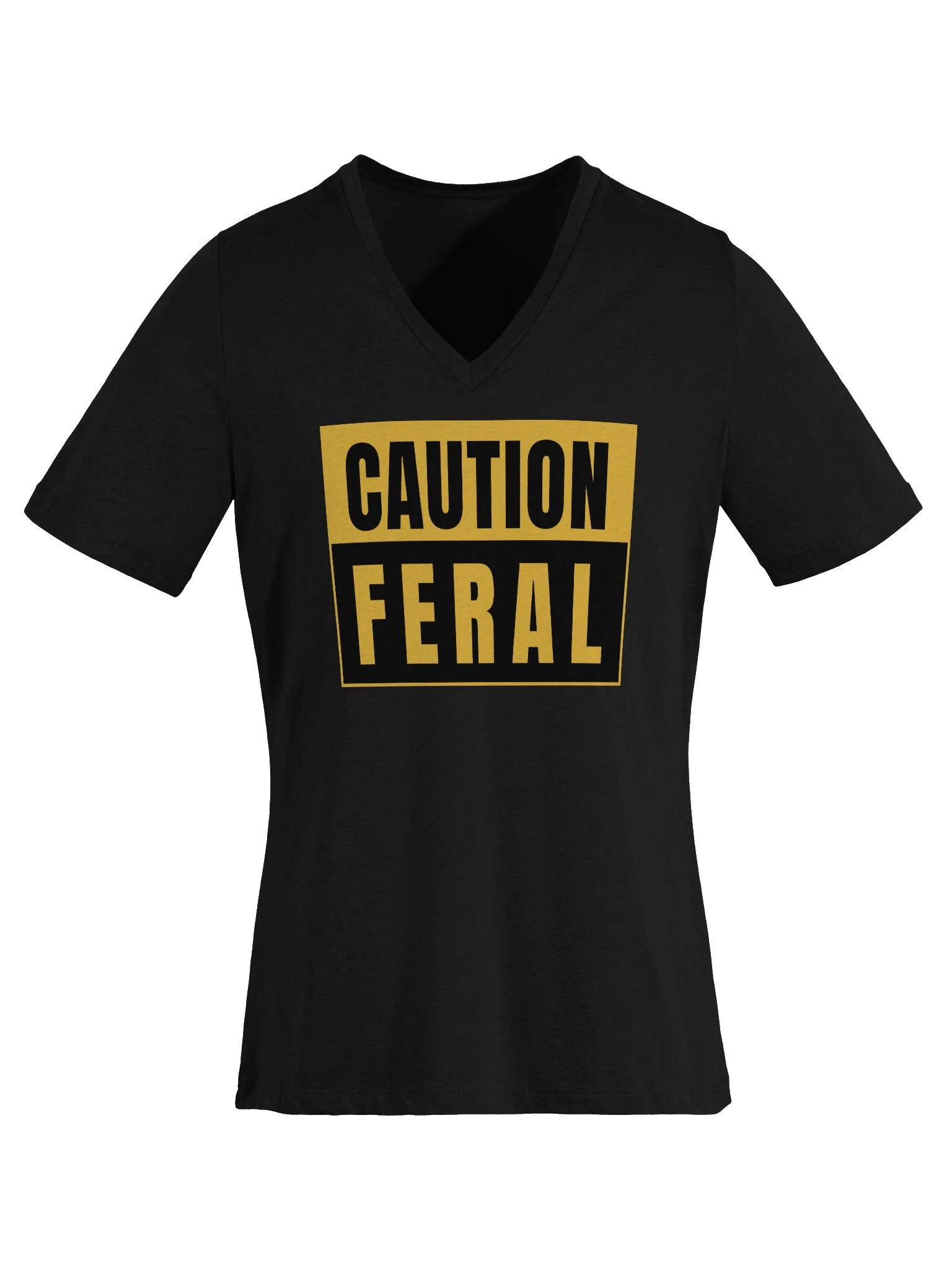 Caution Feral V-Neck Tee product image (26)