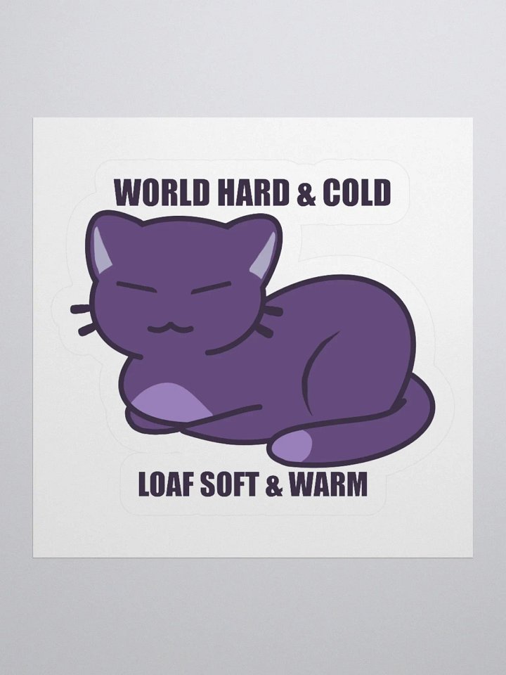 Catto Loaf Sticker product image (1)