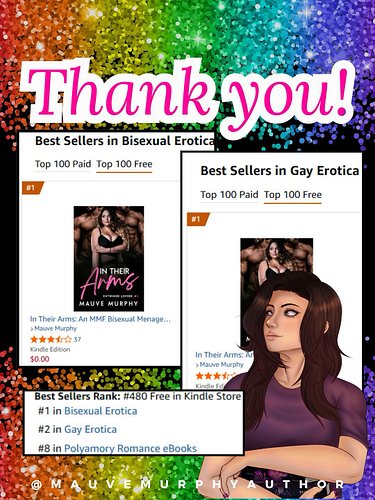 I can’t say thank you enough to all who grabbed up my book over the weekend! This is amazing 🥹💜

Thankfully I was able to get...