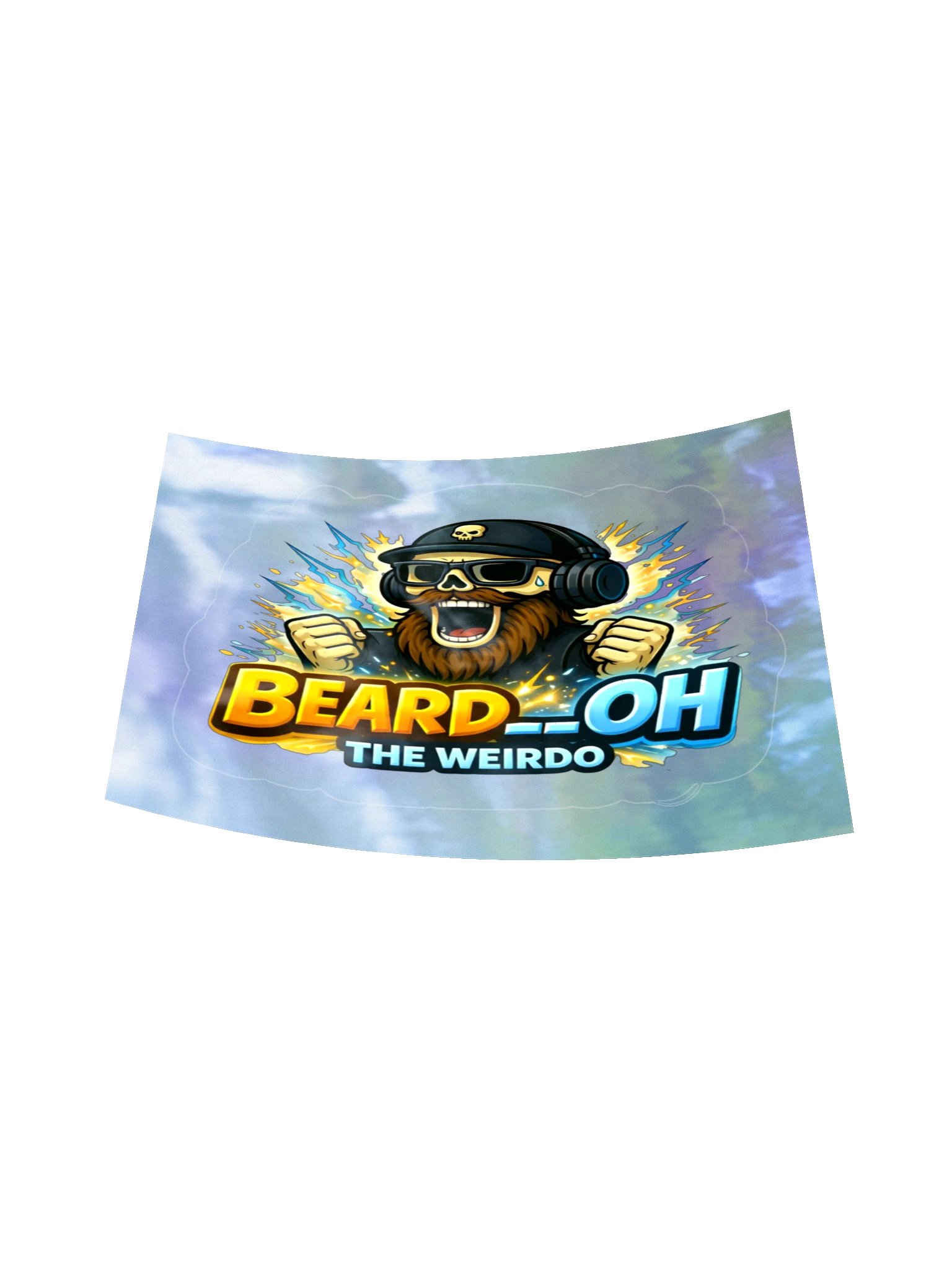 Beard__Oh Holographic Sticker Sheet product image (6)