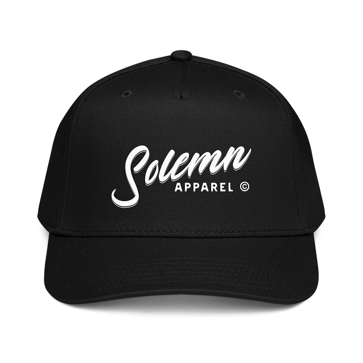 Solemn Script Baseball Cap product image (1)