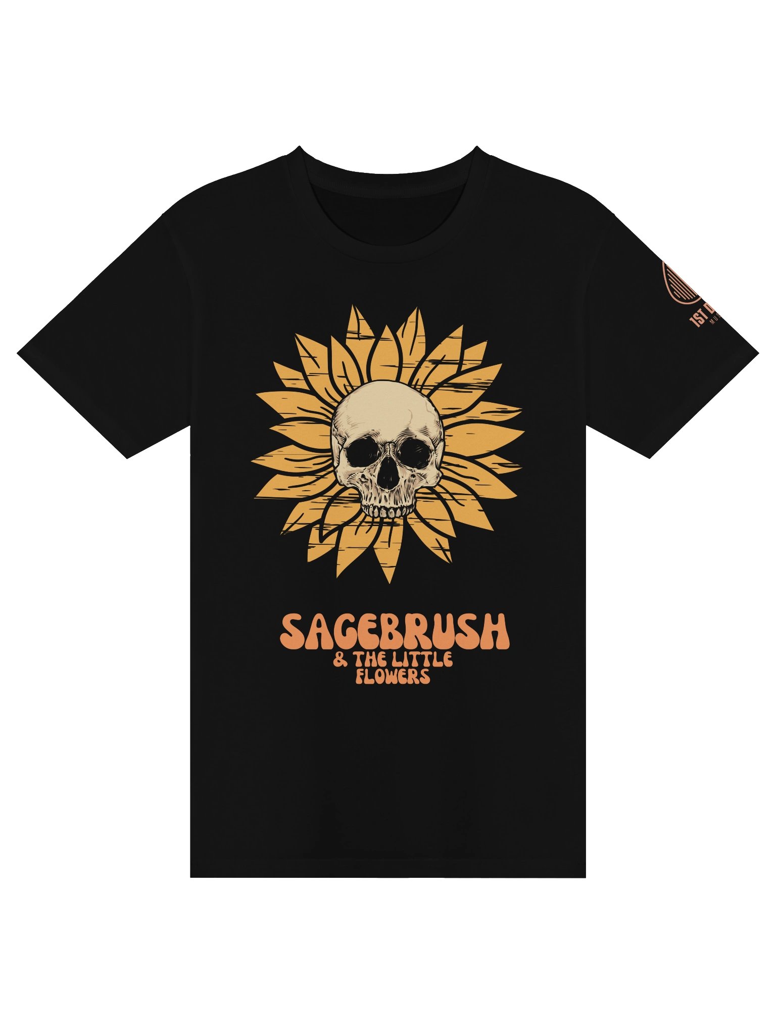 Sagebrush & The Little Flowers Skull Bloom Unisex T-shirt product image (1)