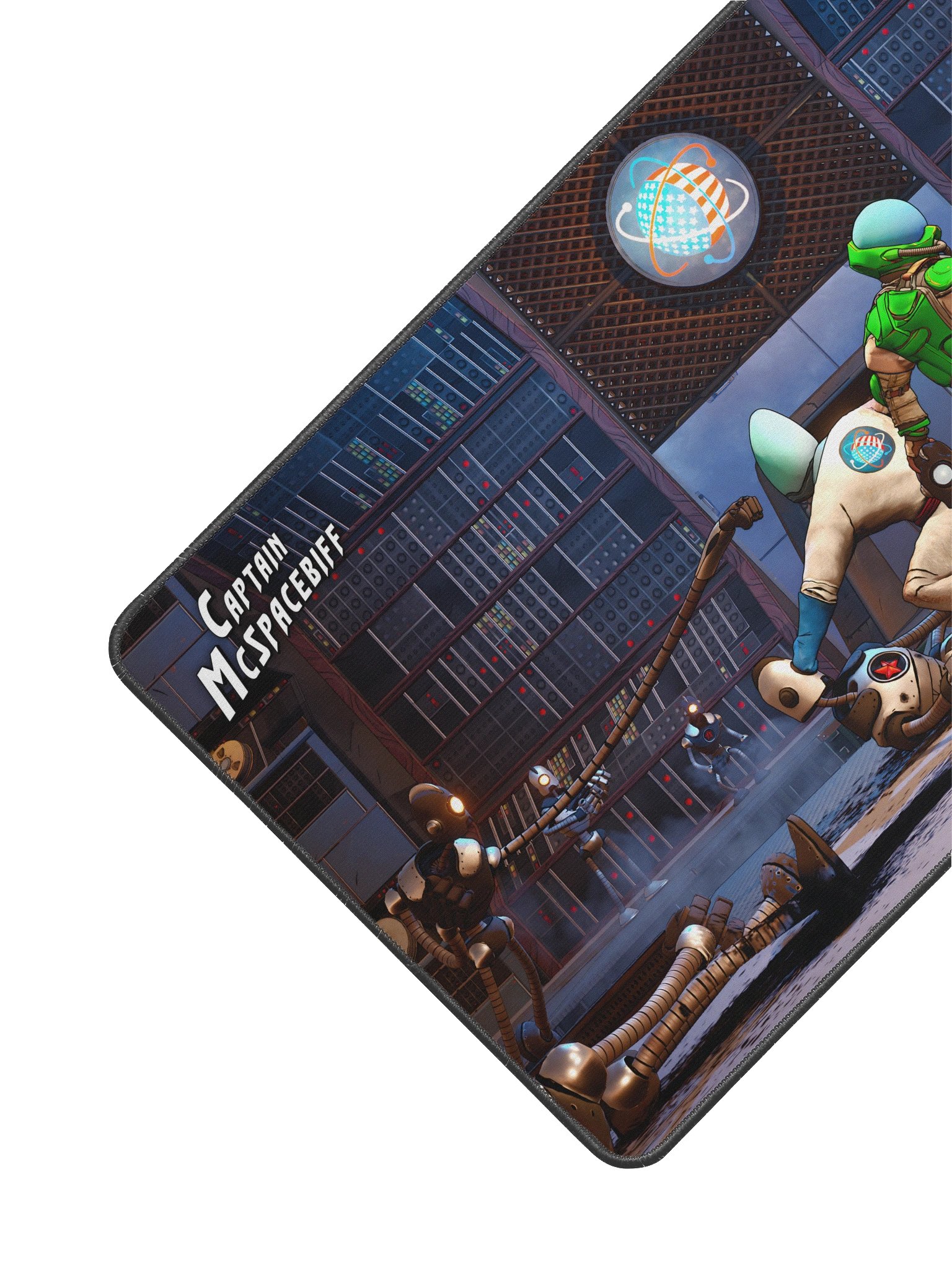Captain McSpacebiff - Deskmat (Scrapmetal) product image (2)