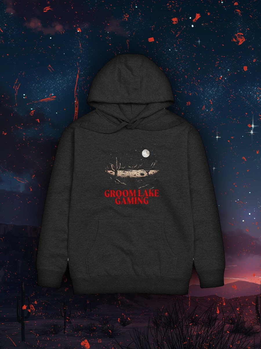 Groom Lake Gaming Scenery Unisex Hoodie product image (1)