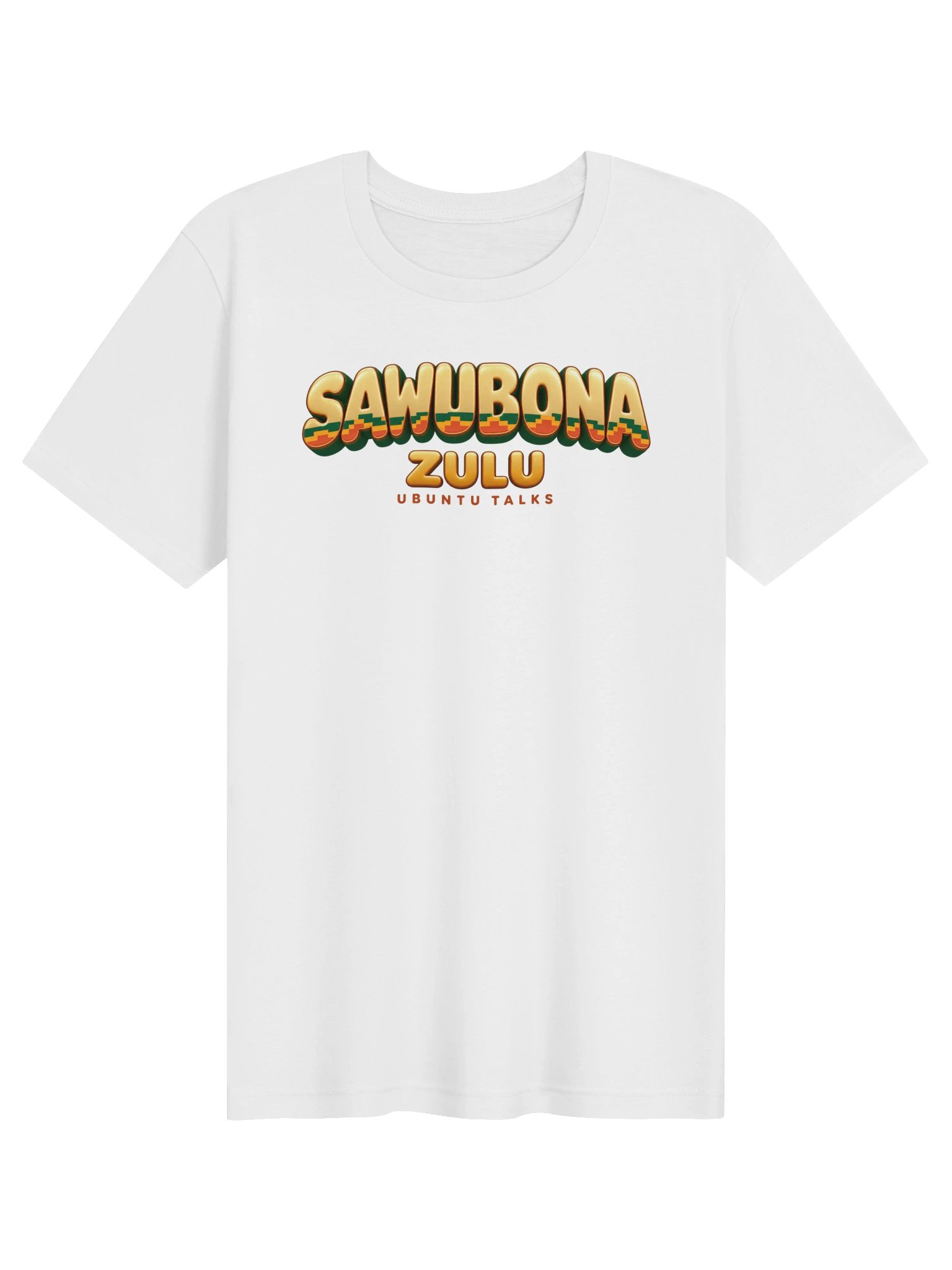 Ubuntu Talks Heritage — SAWUBONA | Zulu Heritage Tee product image (1)