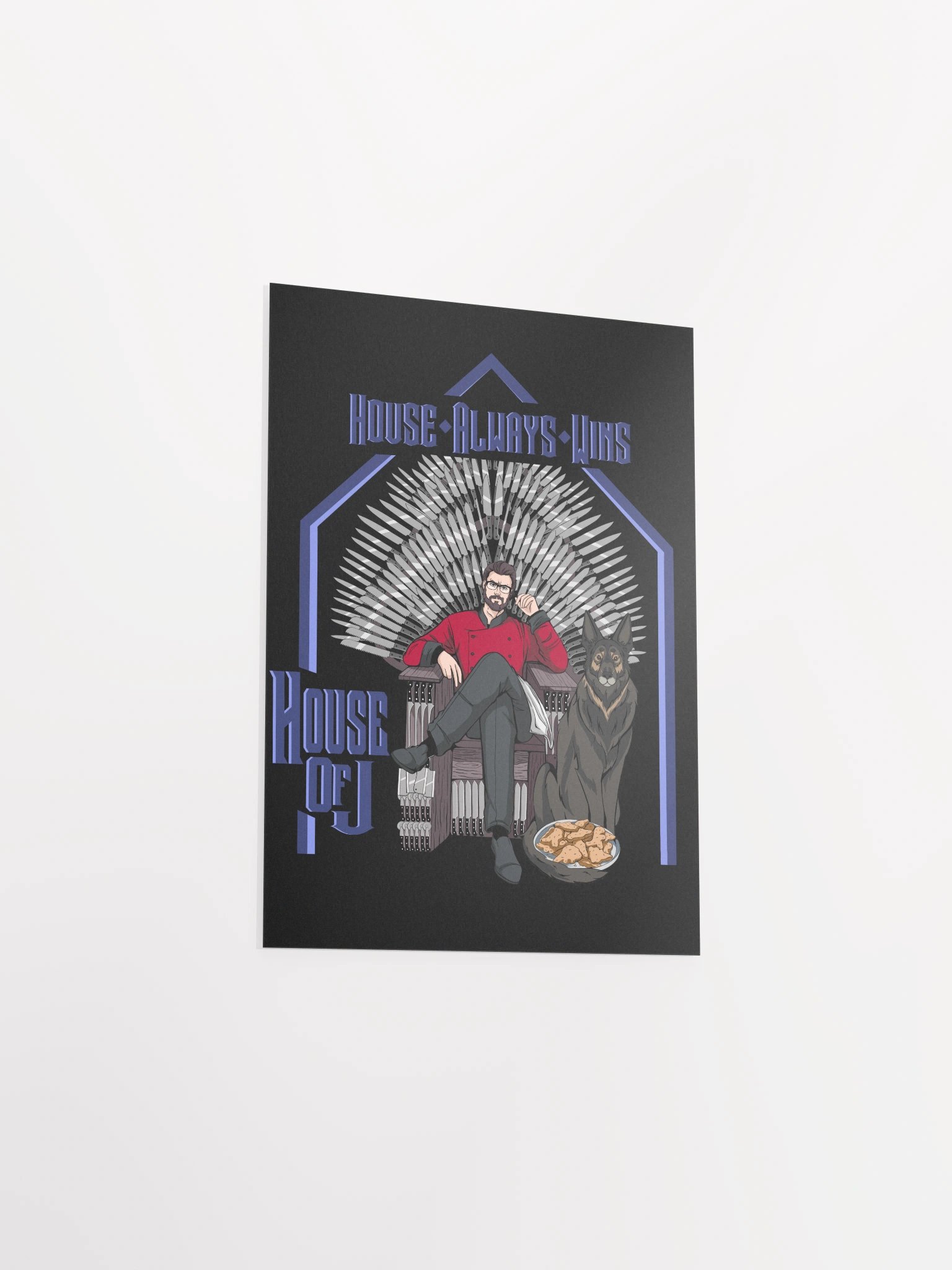 "House Always Wins" Poster (Dark) product image (14)