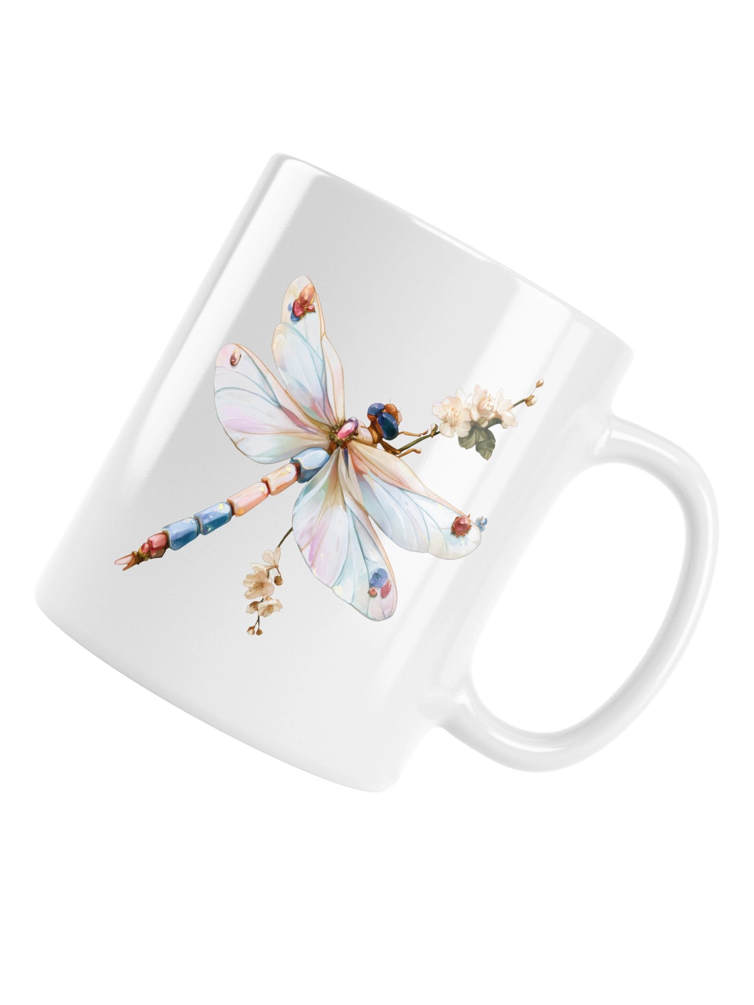 The Dragonfly Resting in Fragrance Ceramic Vessel product image (2)
