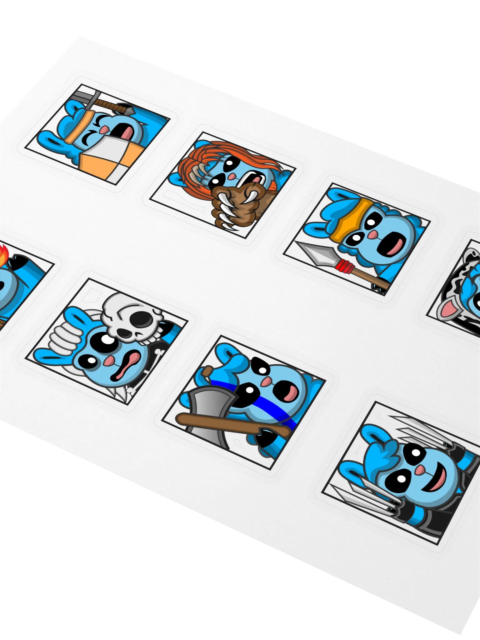 MrLlamaSC Sticker Sheet product image (2)